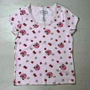 NWOT Strawberry Shortcake Baby Tee Women’s Size Small